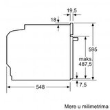 Bosch vgradna pečica z mikrovalovi HMG778NB1 | Shoptok.si