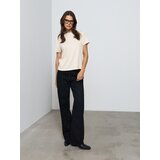 Sinsay Straight wide leg traperice s visokim strukom Slike