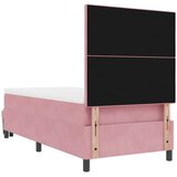  s opruga kutije Ružičasta 200 x 80 cm Baršun | shoptok.hr