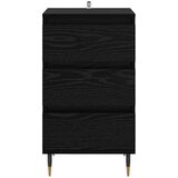 vidaXL Kreveta s ladicama Crni hrast 35 x 40 x 70 cm Konstruirano drvo | shoptok.hr