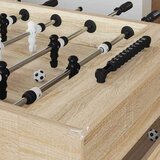 Fudbalski Stol 2 pcs Sonoma hrast 146 5 x 74 x 85 cm | shoptok.hr