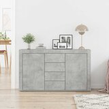  Kreveta Betonski sivi 120 x 36 x 69 cm Konstruirano drvo | shoptok.hr