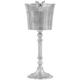  Rashlađivač za pjenušac od punog aluminija 39x29x71 cm srebrni | shoptok.hr