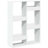 vidaXL Knjižna omara bela 100x33x135 cm inženirski les | Shoptok.si