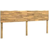  Uzglavlje s prirodnim rubom ROSTOCK Bijela 180 cm | shoptok.hr