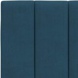  Krevet s madracem Hanko plavi 140x200 cm baršunasti | shoptok.hr