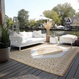 Elle Decoration Oker žuti/krem vanjski tepih 80x150 cm Gemini – | shoptok.hr