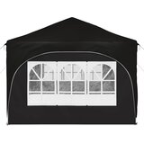  Rastezljivi šator za zabave 575 x 288 x 245 cm Crna | shoptok.hr