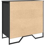 Ormarić za cipele crni 80 x 38 x 78 cm od konstruiranog drva | shoptok.hr