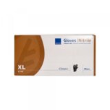 Nitril Rukavice bez pudera Abena XL crne 1/100 Cene