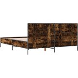  Okvir kreveta boja hrasta 140x190 cm konstruirano drvo i metal | shoptok.hr