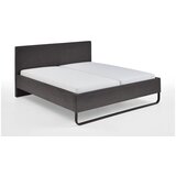 Meise Möbel Siva oblazinjena zakonska postelja 180x200 cm Swing – Cene