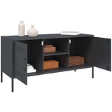 vidaXL TV ormarić antracit 100,5 x 39 x 50,5 cm čelični | shoptok.hr