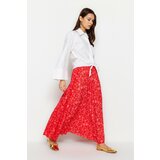 Trendyol Skirt - Red - Maxi Cene