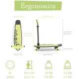 Chillafish 2u1 trotinet i skejt SkatieSkootie 3 do 50 kg zelena | Eponuda.com