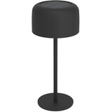 Eglo 901889 - LED solarna stona lampa ROCCANOVA LED/2,8W/3,7V IP44 crna | Eponuda.com