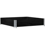  Vrtna sadilica crna 100x100 cm od masivne borovine | Eponuda.ba