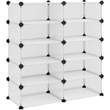 Maison Chic Stojalo za čevlje - Stojalo za obutev prozorno 84x32x88,5 cm PP, (21778093) Cene