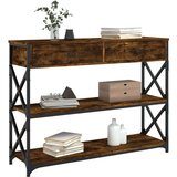  Konzolni stol boja hrasta 100x28x75 cm od konstruiranog drva | shoptok.hr