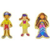  Set of Magnets Wooden Characters in Colorful Disguises, 20 pieces | shoptok.hr