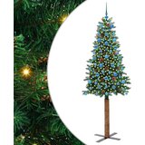 vidaXL Ožja jelka med 300 LED Zelena 210 cm PVC in trden bor | Shoptok.si