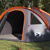  Kamping šator Siva i narančasta 308 x 268 x 130 cm Poliester | shoptok.hr