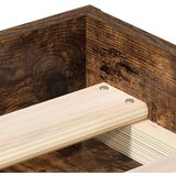  Okvir za krevet boja dimljenog hrasta 140x190 cm | shoptok.hr