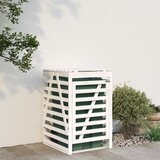  Spremište za kantu za smeće bijelo 84x90x128,5 cm od borovine | shoptok.hr