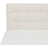 MID.YOU POSTELJA Z VZMETNICO x , les, tekstil krem barve | Shoptok.si