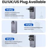 Ugreen Nexode Pro adapter za punjenje 65 W ženski konektor USB-C®, ženski konektor USB-C®, USB-A utičnica siva unutrašnj | Eponuda.ba