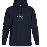 Calvin Klein Jeans Puloverji LS EU 350TERRY MICRO MON Modra Cene