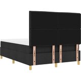 s opruga kutije s uzglavljem Crna 200 x 160 cm tkanina | shoptok.hr