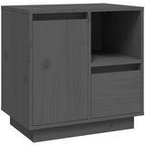 Maison Chic Nočna omarica - Nočna miza siva 50x34x50 cm trdna borovina, (21689352) Cene