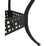  Bistro garnitura 3-delna bronasta liti aluminij | Shoptok.si
