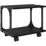  Držač za printer Crni hrast 41 x 28 x 33.5 cm Konstruirano drvo | shoptok.hr