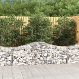  Lučne gabionske košare 7 kom 200x50x60/80 cm pocinčano željezo Cijene
