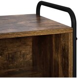  TV ormar 140 x 39 5 x 50 cm Dimljeni hrast Konstruirano drvo - Dimljeni hrast 100 x 39 5 x 50 cm | shoptok.hr
