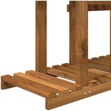  Stalak za biljke Prirodna 123 x 25 x 114,5 cm | shoptok.hr