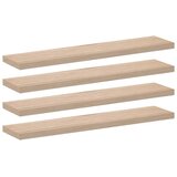  Plutajuće police 4 kom 110x23,5x4 cm od konstruiranog drva | shoptok.hr