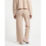 Lacoste Pantalon de survêtement interlock côtelé avec étiquette loose fi Bež | shoptok.hr