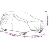  Automobilska navlaka za cijeli SUV protiv tuče XL sivo-srebrna | shoptok.hr