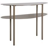 Leitmotiv Temno rjava kovinska stranska mizica 28x90 cm Paris &amp;ndash; Slike