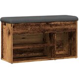  Klupa za cipele staro drvo 82x32x45,5 cm izrađeno drvo | shoptok.hr