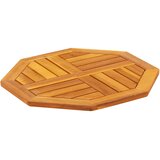 Stolna ploča 50x50x2 cm osmerokutna od masivnog drva bagrema | shoptok.hr