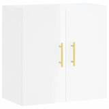 vidaXL Stenska omarica visok sijaj bela 60x31x60 cm inženirski les, (20824271) | Shoptok.si