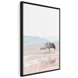  Slika - Crane in the Morning (1 Part) Vertical 80x120 U crnom drvenom okviru | shoptok.hr