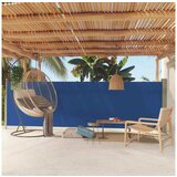  Uvlačiva bočna tenda za terasu 160 x 500 cm plava | shoptok.hr