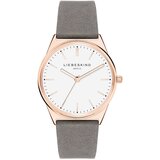 Liebeskind Berlin Analogni sat rozo zlatna / siva / crna / bijela | shoptok.hr
