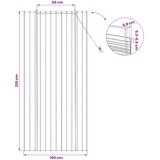 Rolo zavjesa Prirodna 100 x 220 cm Trska | shoptok.hr