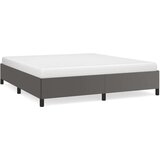  Posteljni okvir siv 160x200 cm umetno usnje, (20725763) | Shoptok.si